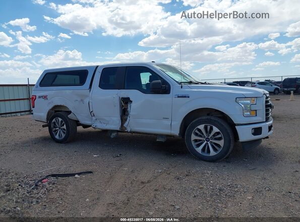 1FTEX1EP4HKD02369 2017 FORD F150 White Rear interior view