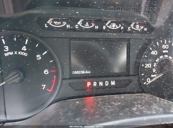 1FTEX1EP4JFA75893 2018 FORD F150 Gray უკანა სავარძლების ხედი