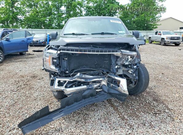 1FTEX1EP4JKG07926 2018 FORD F150 Gray 