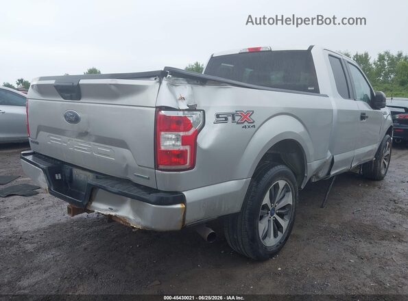 1FTEX1EP4KFB32112 2019 FORD F150 Silver Tył prawy