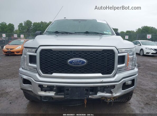 1FTEX1EP4KFB32112 2019 FORD F150 Silver Widok zestawu wskaźników