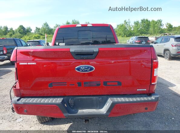 1FTEX1EP4LFB96734 2020 FORD F150 Red 