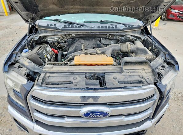1FTEX1EP5HFA33713 2017 FORD F150 Blue 