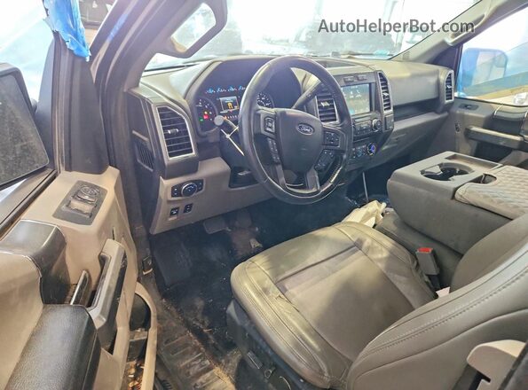 1FTEX1EP5HFA33713 2017 FORD F150 Blue 