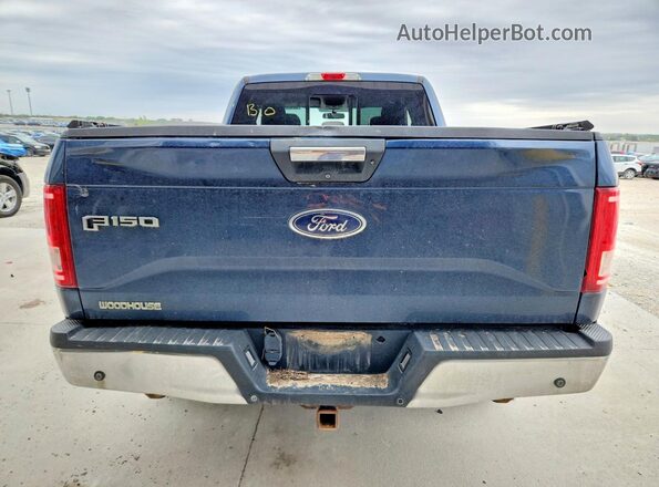 1FTEX1EP5HFA33713 2017 FORD F150 Blue 