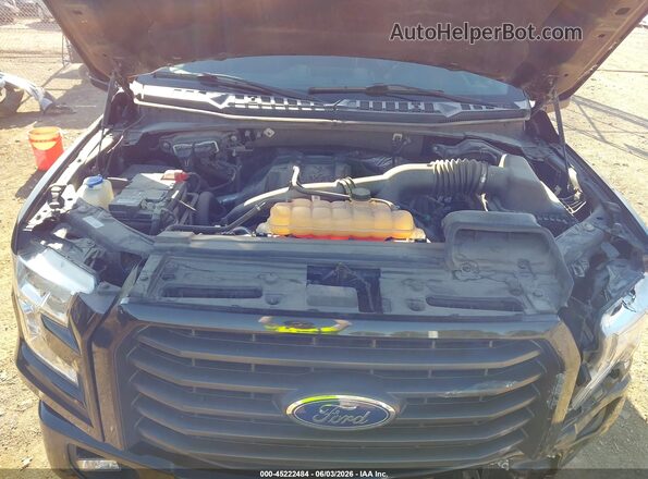 1FTEX1EP5HFC19171 2017 FORD F150 Black Vista trasera