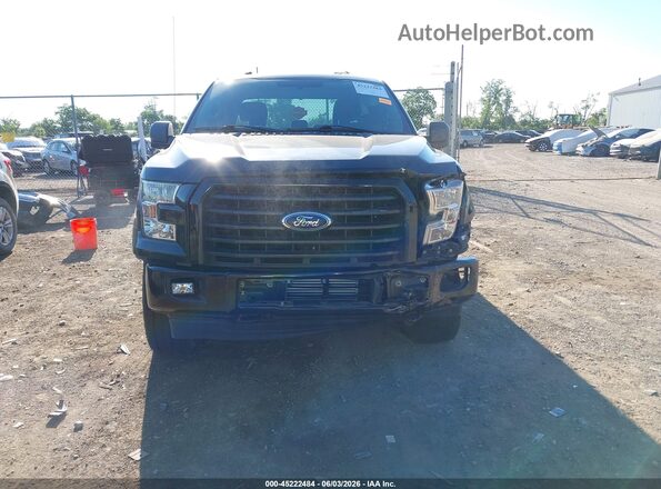1FTEX1EP5HFC19171 2017 FORD F150 Black Vista frontal