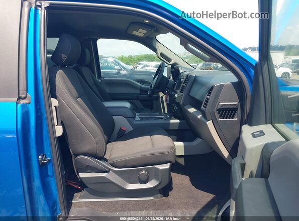1FTEX1EP5LFC15548 2020 FORD F150 Синий Вид салона спереди