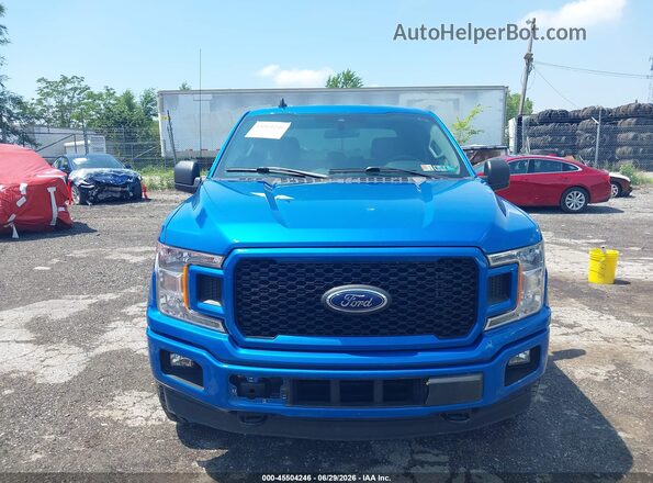 1FTEX1EP5LFC15548 2020 FORD F150 Синий Вид спереди