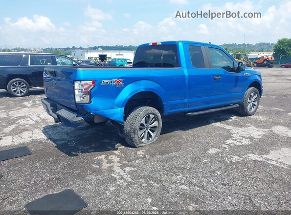 1FTEX1EP5LFC15548 2020 FORD F150 Синий Задняя правая четверть