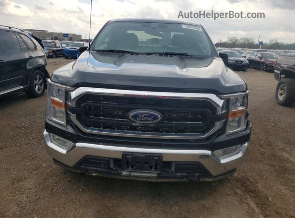 1FTEX1EP5NKF30618 2022 FORD F150 Black 