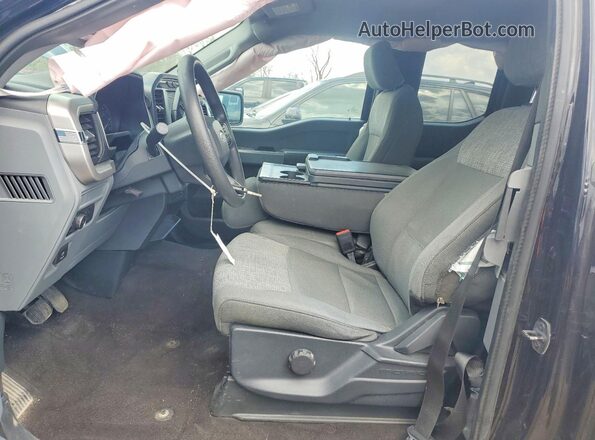 1FTEX1EP5NKF30618 2022 FORD F150 Black 