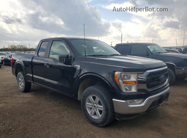 1FTEX1EP5NKF30618 2022 FORD F150 Black 