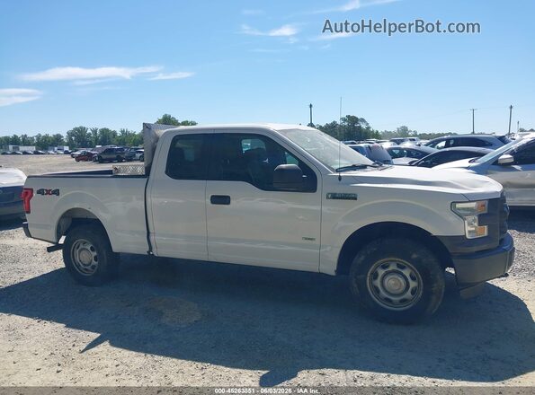 1FTEX1EP6GFB61473 2016 FORD F150 White Vista interior trasera
