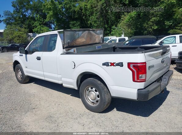 1FTEX1EP6GFB61473 2016 FORD F150 White Trasero izquierdo