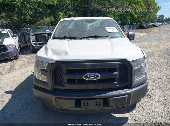1FTEX1EP6GFB61473 2016 FORD F150 White Vista del cuadro de instrumentos