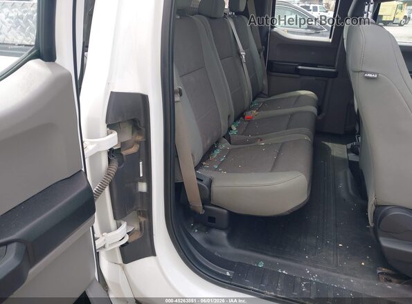 1FTEX1EP6GFB61473 2016 FORD F150 White Vista de la etiqueta del VIN