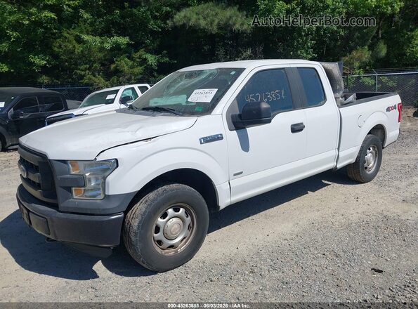 1FTEX1EP6GFB61473 2016 FORD F150 White Vista tres cuartos delantera izquierda