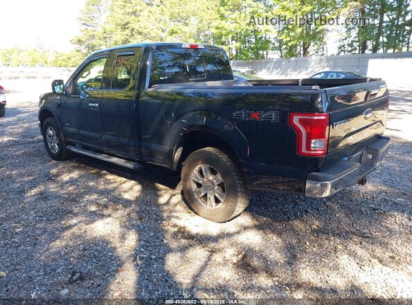 1FTEX1EP6GFC44661 2016 FORD F150 Черный Задняя левая четверть
