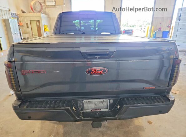 1FTEX1EP6GFC46698 2016 FORD F150 Black უკანა ხედი