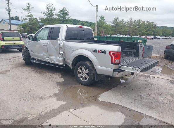 1FTEX1EP6GFC81466 2016 FORD F150 Silver Հետևի ձախ