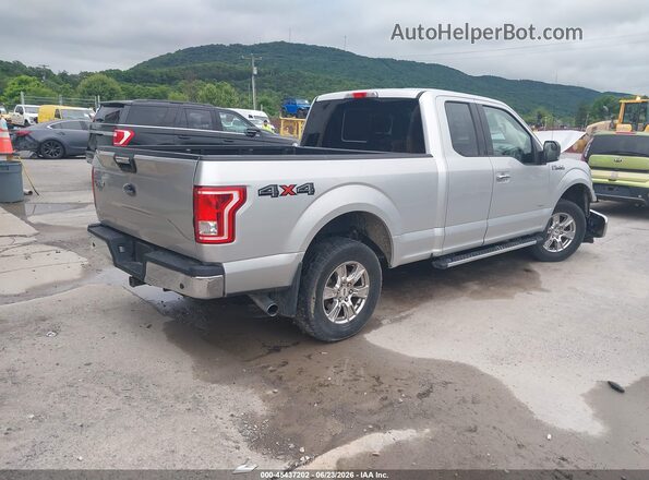 1FTEX1EP6GFC81466 2016 FORD F150 Silver Հետևի աջ