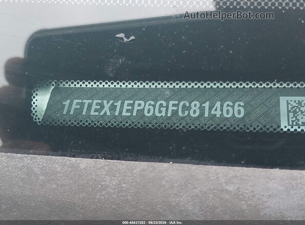 1FTEX1EP6GFC81466 2016 FORD F150 Silver Շարժիչի բաժամունքի տեսք