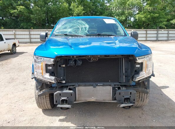 1FTEX1EP6KKE20690 2019 FORD F150 Blue 