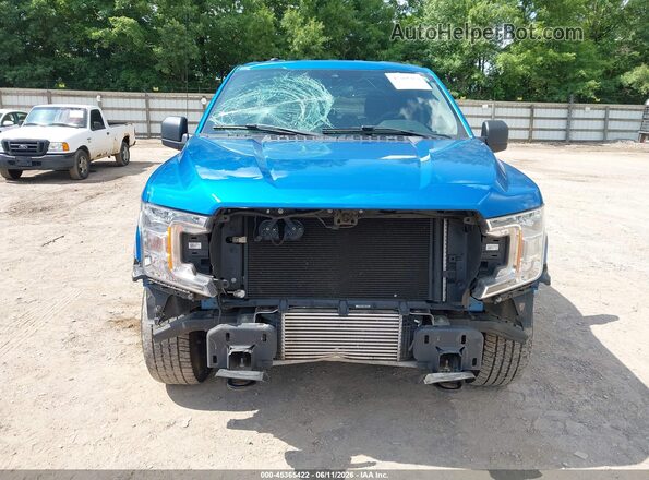 1FTEX1EP6KKE20690 2019 FORD F150 Blue 