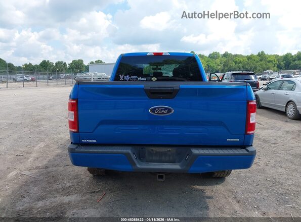 1FTEX1EP6KKE20690 2019 FORD F150 Blue 