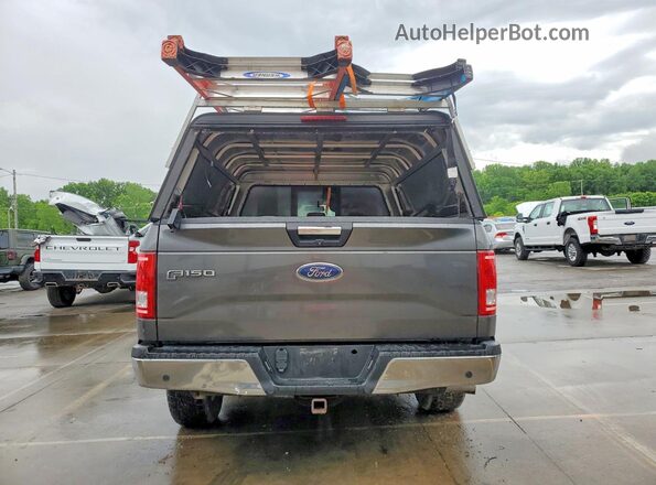 1FTEX1EP7HKC58979 2017 FORD F150 Charcoal Вид ззаду