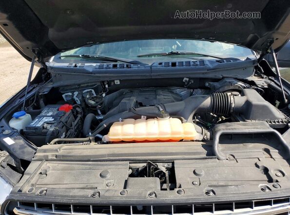 1FTEX1EP7JFD81762 2018 FORD F150 Серый Вид задней части салона