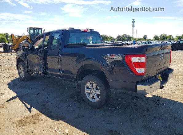 1FTEX1EP7PFA03420 2023 FORD F150 Черный Задняя левая четверть