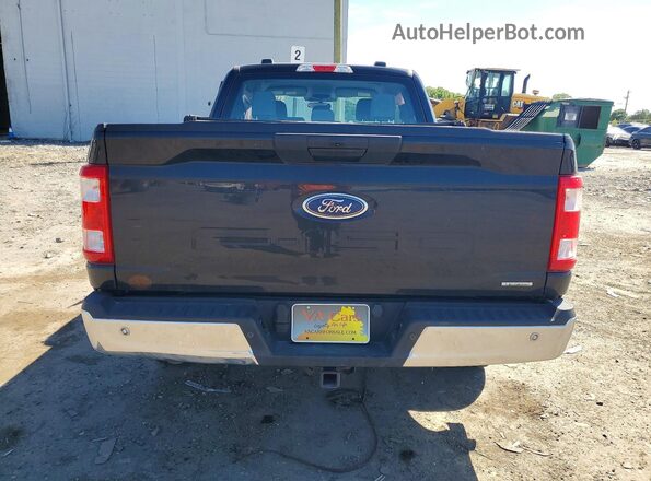 1FTEX1EP7PFA03420 2023 FORD F150 Черный Вид сзади