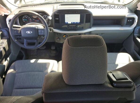 1FTEX1EP7PFA03420 2023 FORD F150 Черный Вид панели приборов