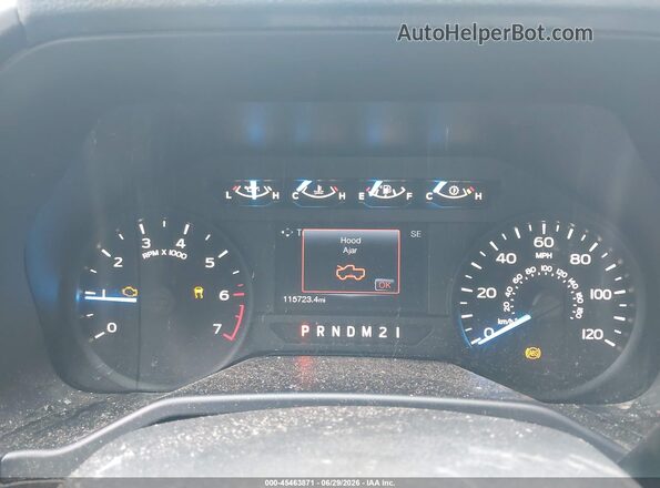 1FTEX1EP8HFA42664 2017 FORD F150 Black Widok tylnych siedzeń
