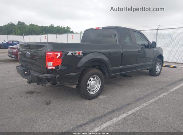 1FTEX1EP8HFB88109 2017 FORD F150 Black Задня права чверть