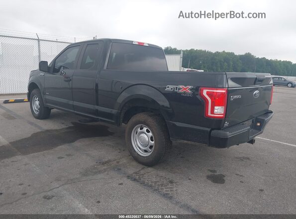 1FTEX1EP8HFB88109 2017 FORD F150 Black Задня ліва чверть