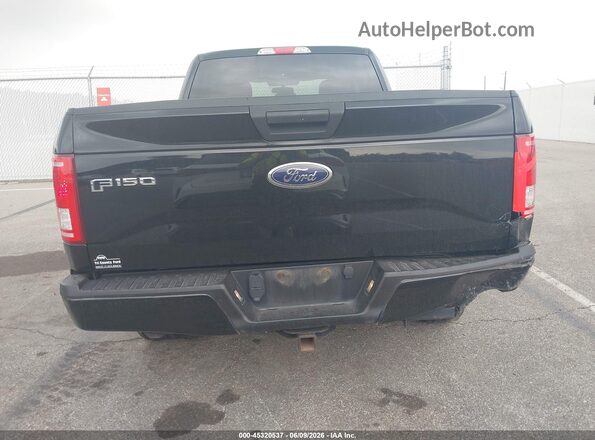 1FTEX1EP8HFB88109 2017 FORD F150 Black 