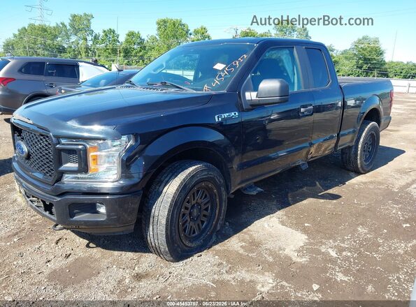 1FTEX1EP8KFA11289 2019 FORD F150 Black Front left