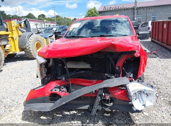 1FTEX1EP8MKE98262 2021 FORD F150 Red Rear interior view