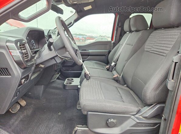1FTEX1EP8PKD79471 2023 FORD F150 Red Սալոնի դիմացի տեսք