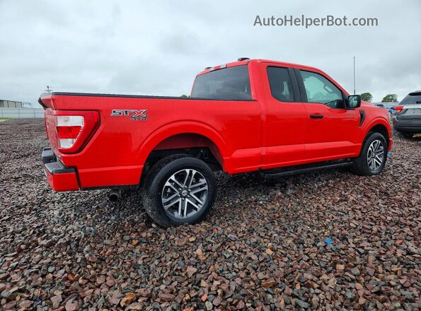 1FTEX1EP8PKD79471 2023 FORD F150 Red Հետևի աջ