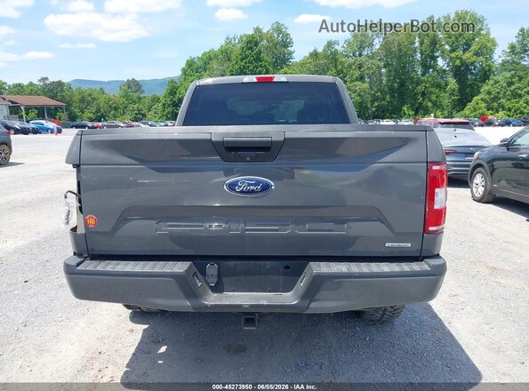 1FTEX1EP9JFB65623 2018 FORD F150 Серый 