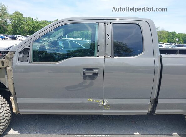 1FTEX1EP9JFB65623 2018 FORD F150 Серый 