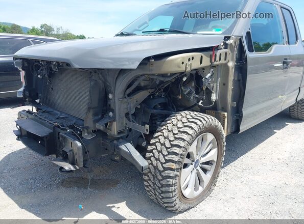 1FTEX1EP9JFB65623 2018 FORD F150 Серый 