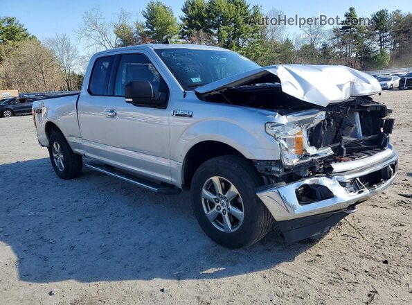 1FTEX1EP9KKC45268 2019 FORD F150 Silver 