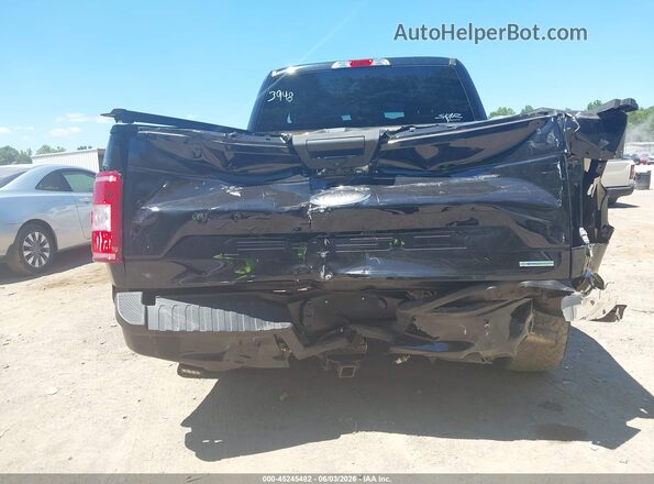 1FTEX1EP9LKE03948 2020 FORD F150 Black Widok z przodu