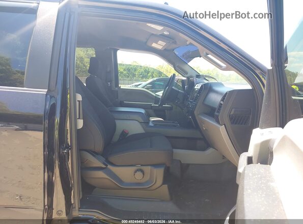 1FTEX1EP9LKE03948 2020 FORD F150 Black Widok wnętrza z przodu