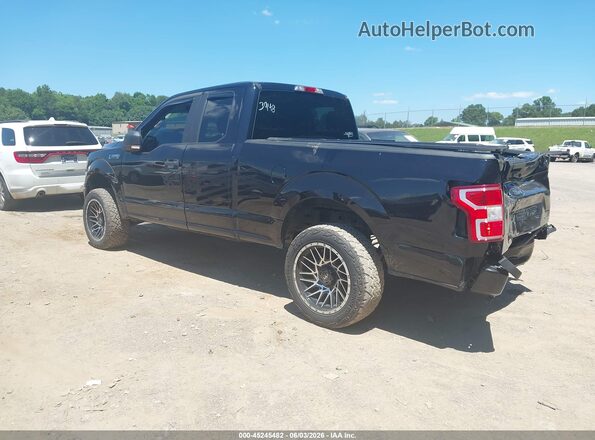 1FTEX1EP9LKE03948 2020 FORD F150 Black Tył lewy